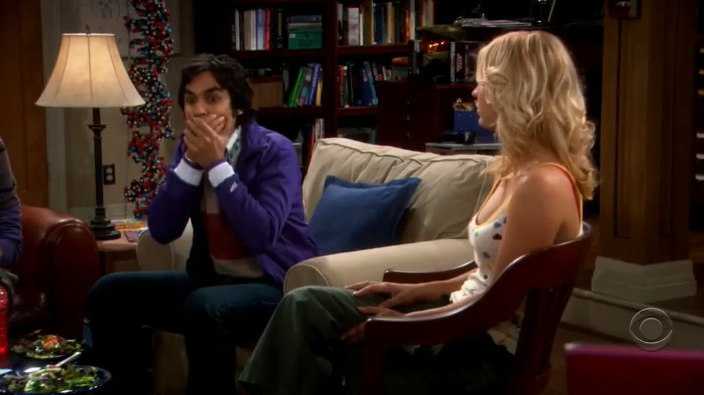《生活大爆炸》(the big bang theory)中 raj 为什么可以在不喝酒的