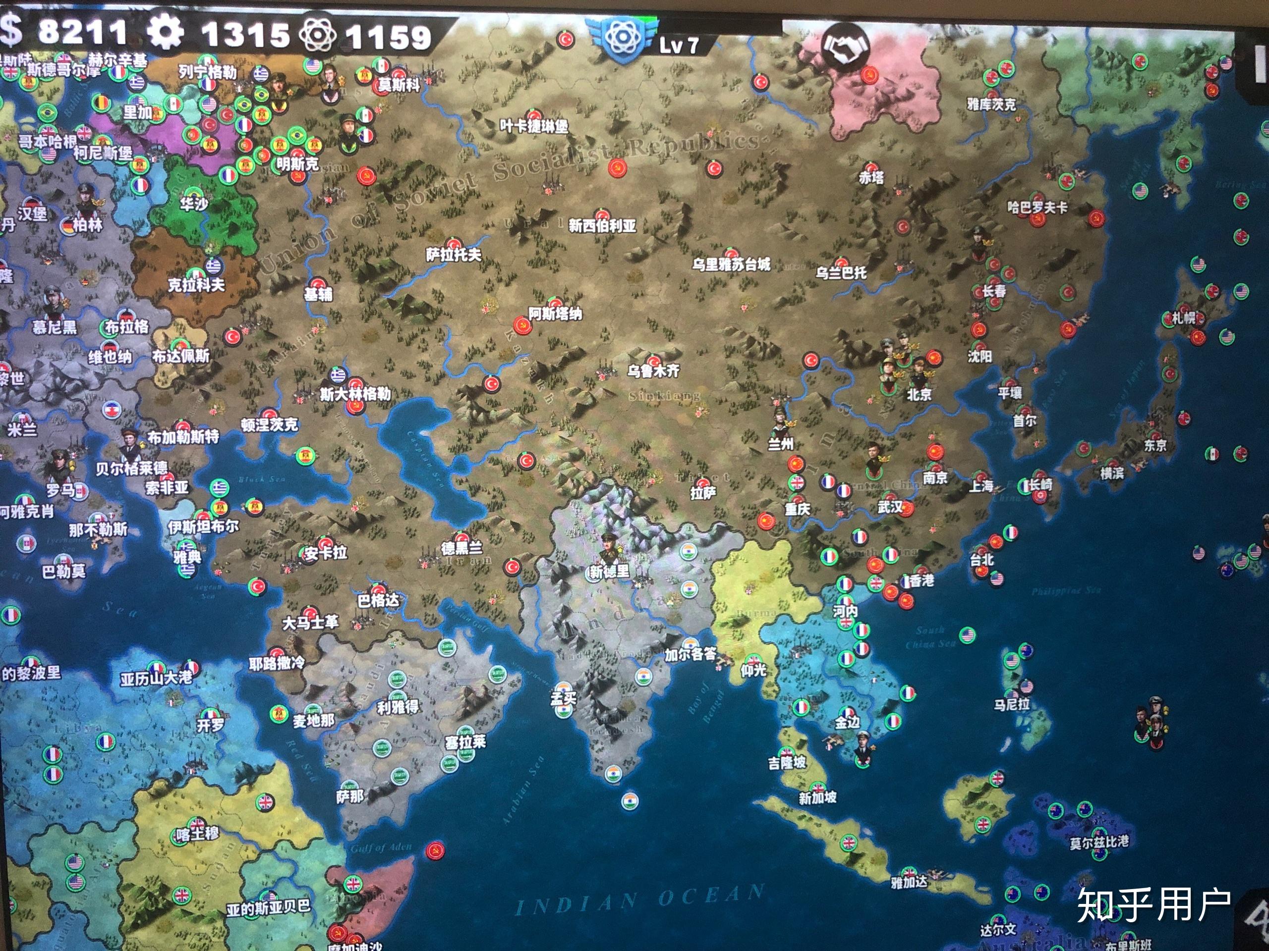 世界征服者4阉割版征服1950推荐什么国家