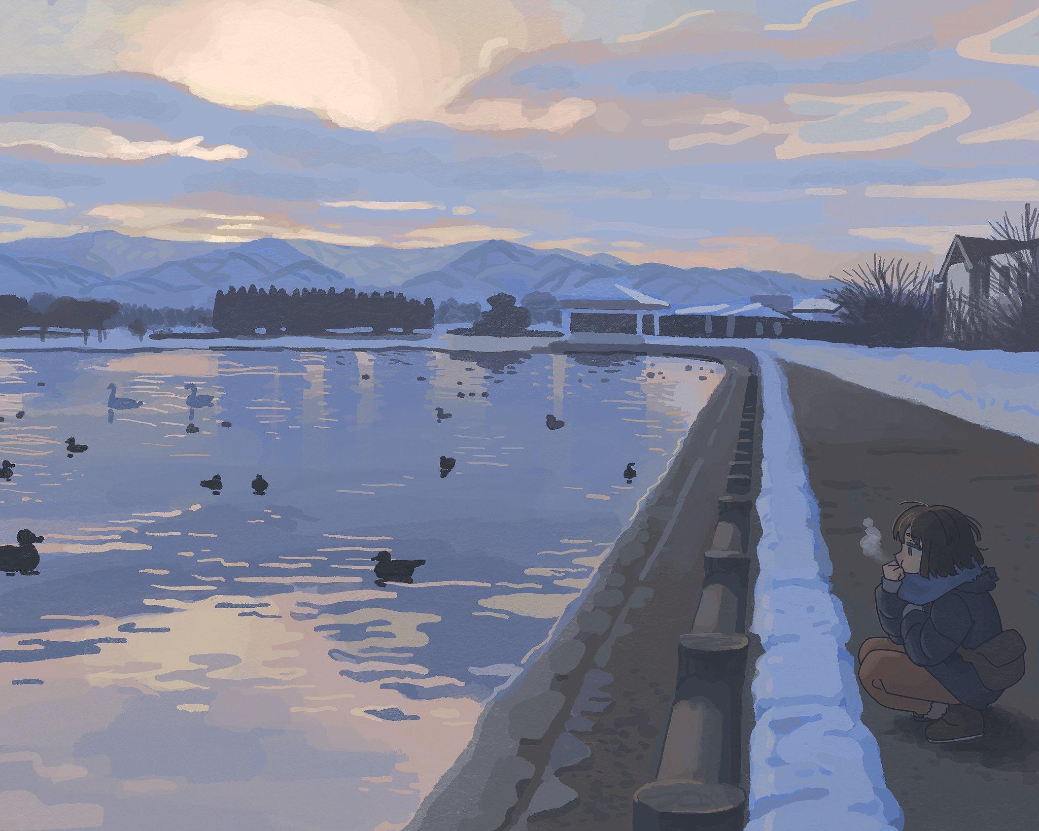 有什么壁纸能让 ipad 横屏和竖屏都合适?