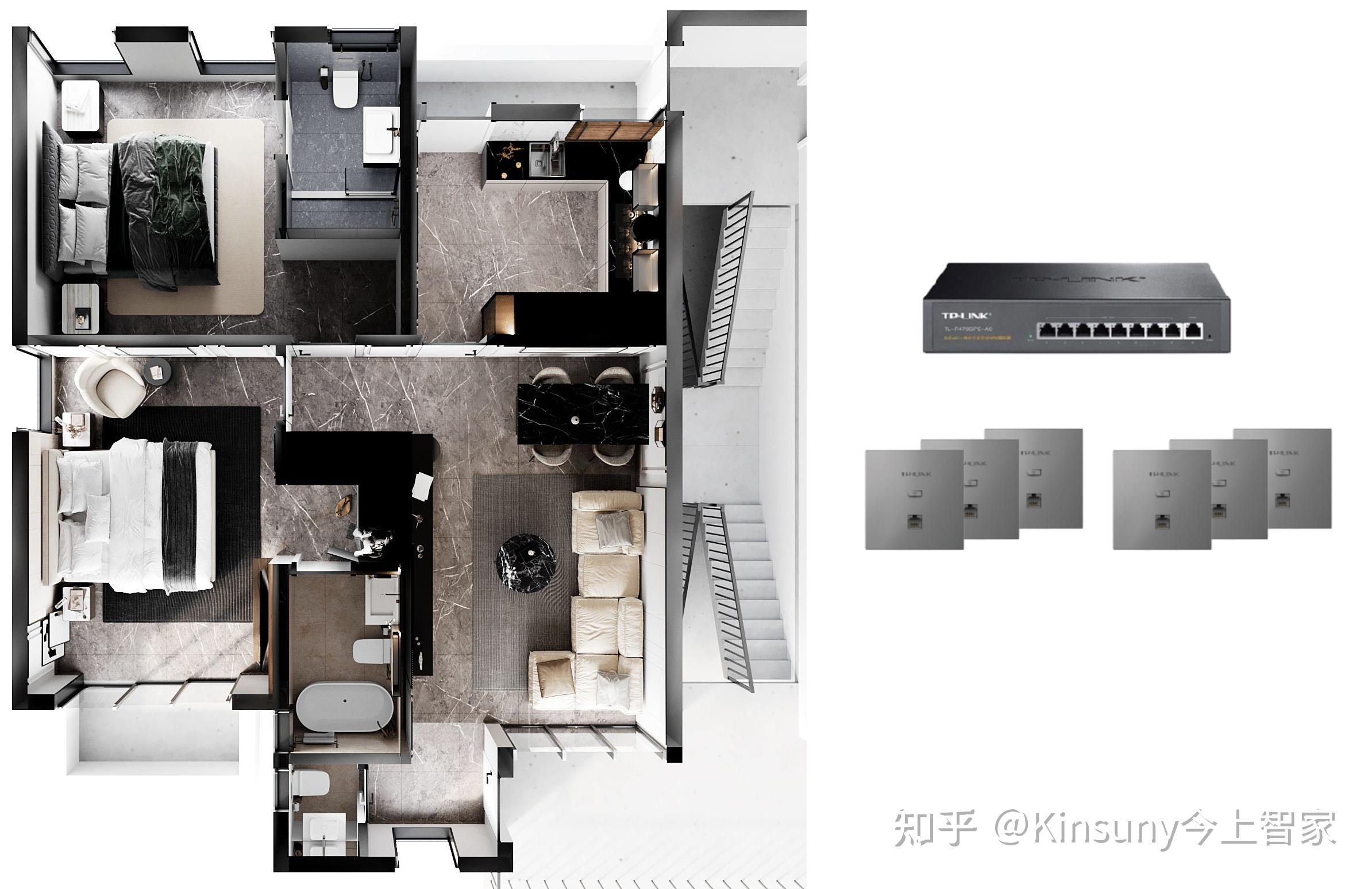 装修前必做！全屋WiFi预埋网线避坑指南：水电阶段没规划，入住后想砸墙！ - 知乎