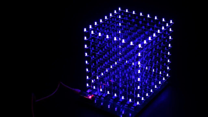 自制一个永不过时的8x8x8 LED光立方 - 知乎
