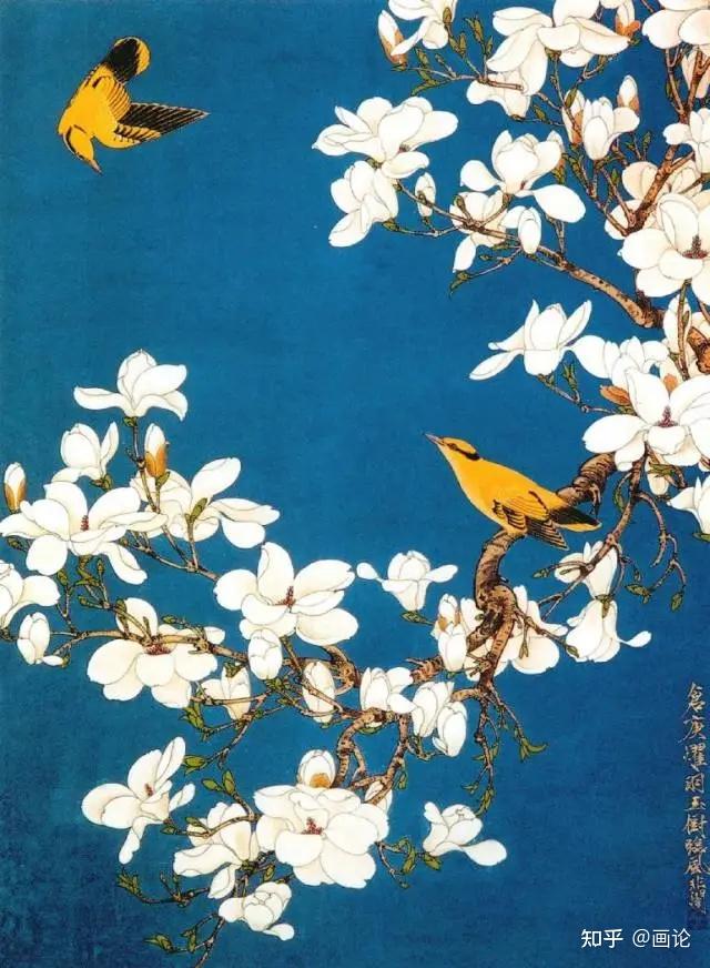 历代名家笔下的玉兰花,美不胜收 - 知乎