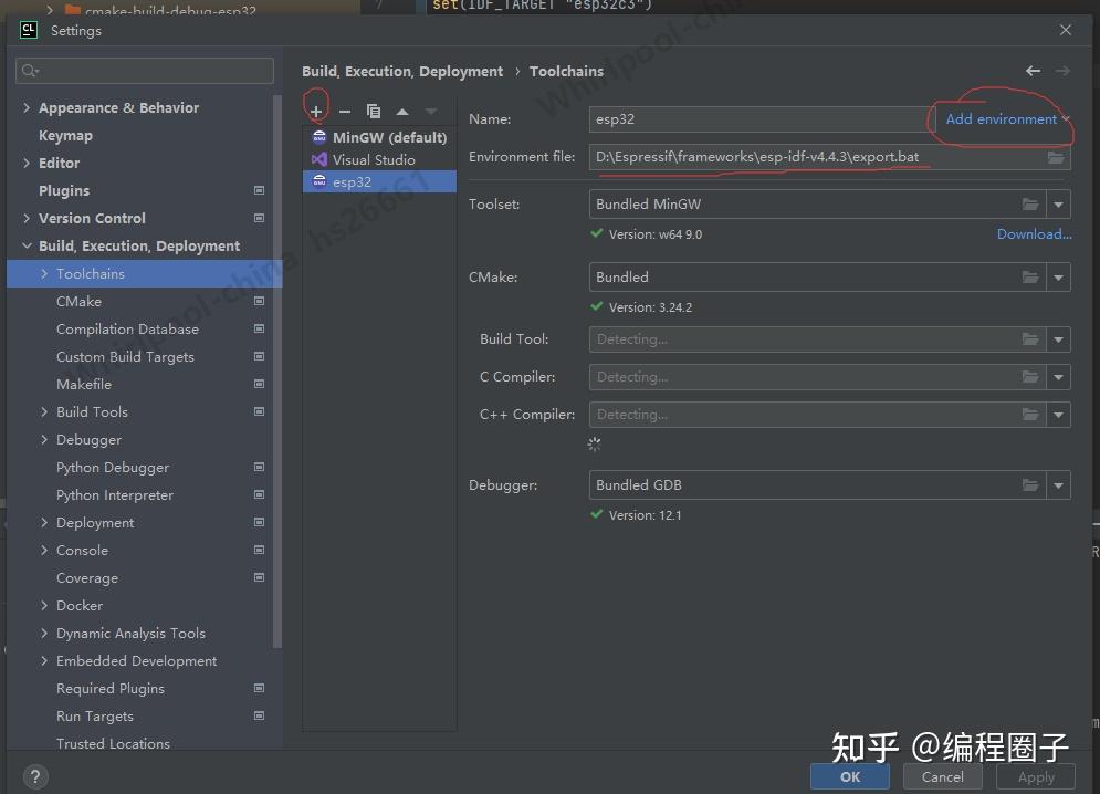ESP-C3入门2. Clion+IDF 开发环境搭建 - 知乎