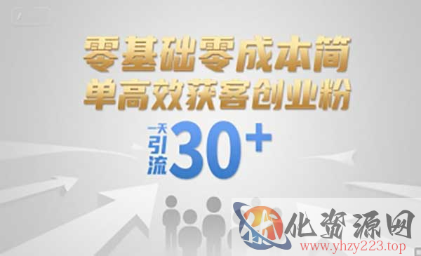 零成本获客创业粉_wwz