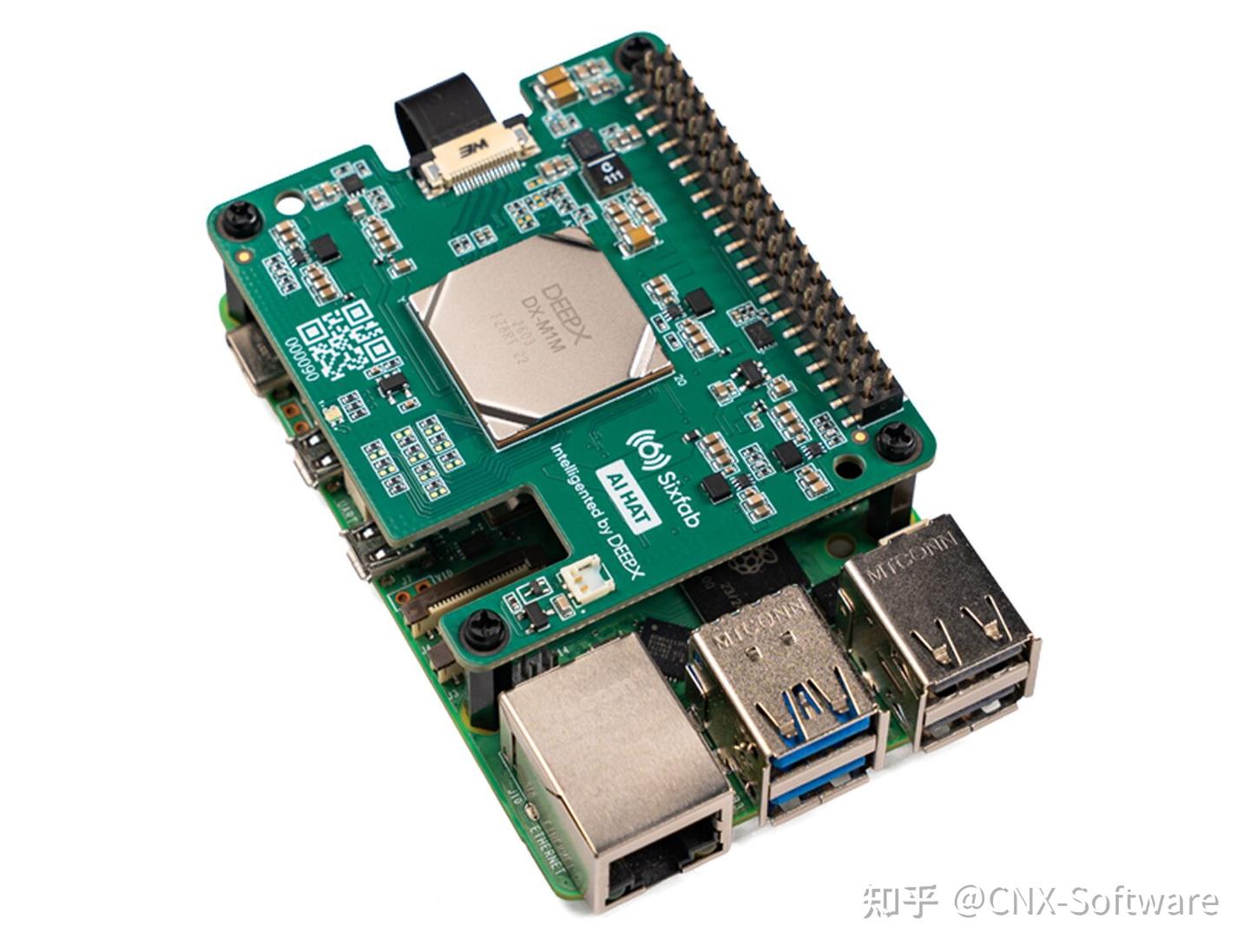 搭载 DEEPX DX-M1 加速器,这款树莓派 AI HAT + 值得选吗?