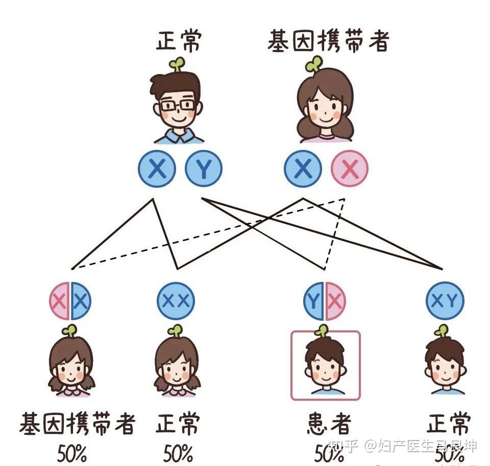 为什么很多家族遗传病几乎都是传男不传女?-时尚百科