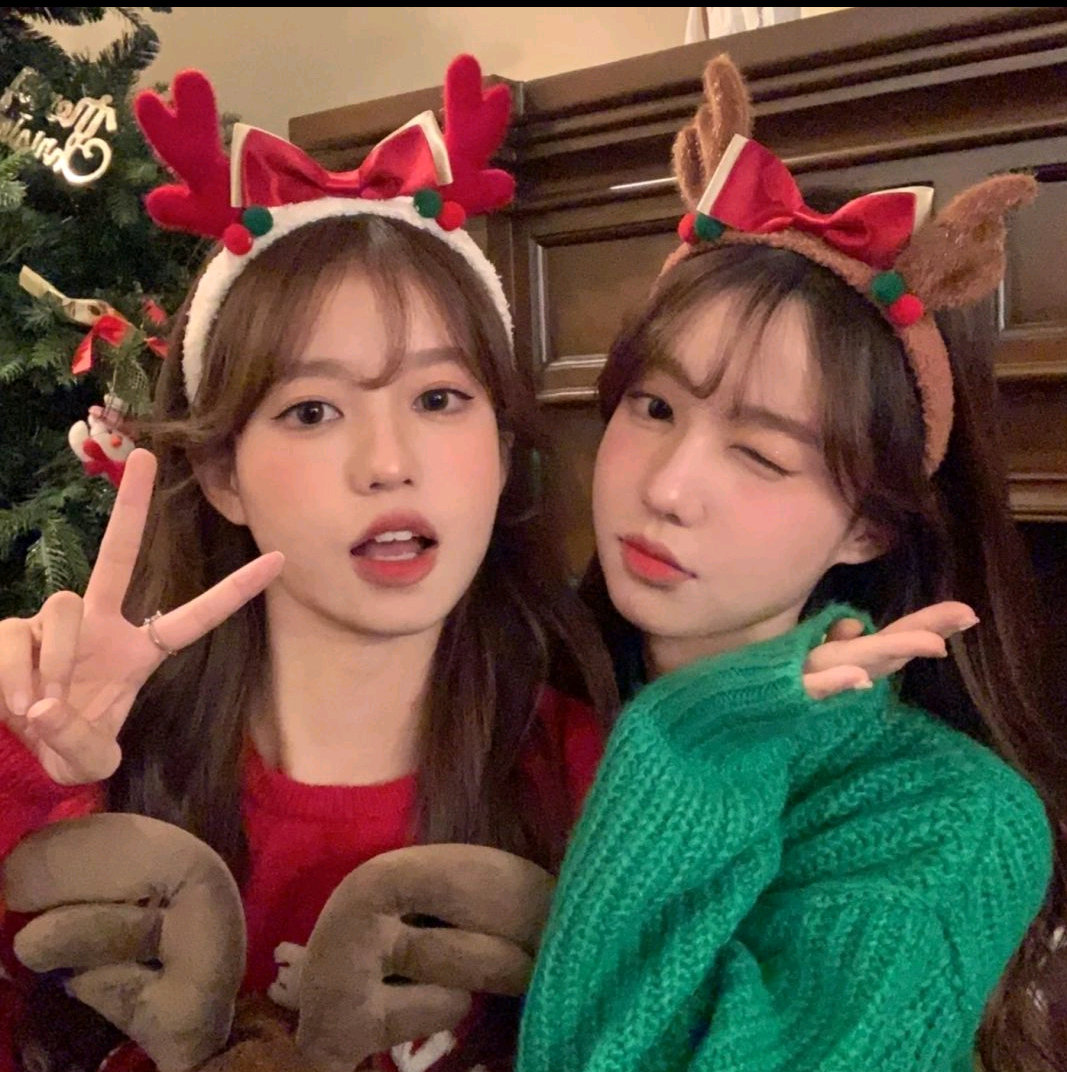 有哪些好看的真人闺蜜头像