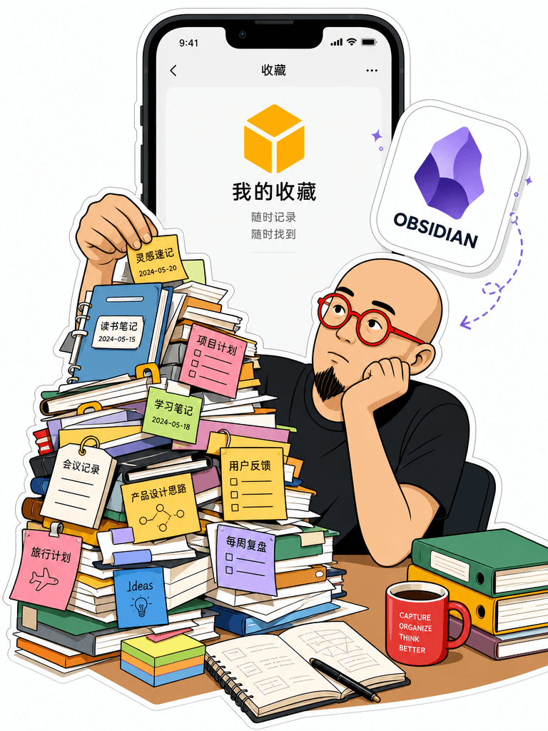 别让 Obsidian 成了又一个吃灰收藏夹