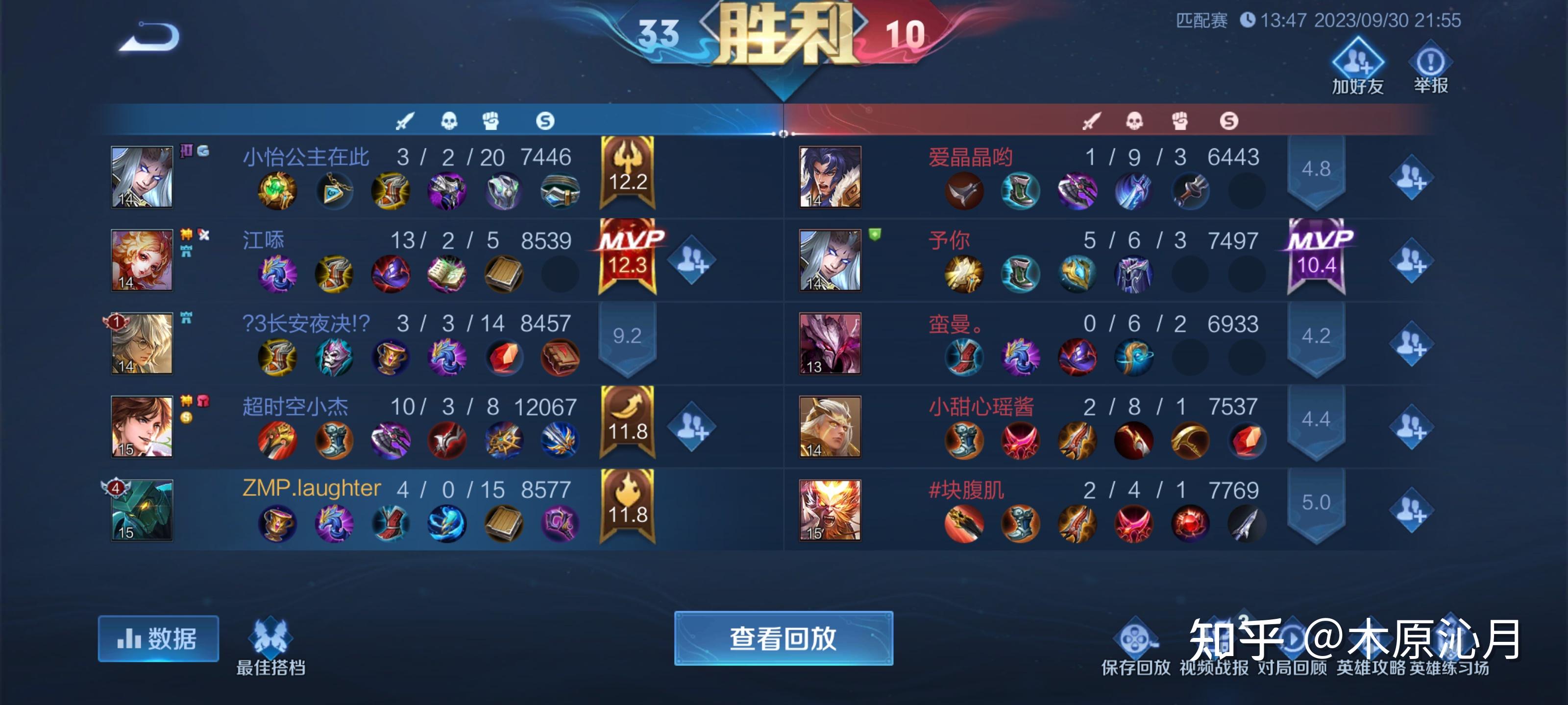 在《王者荣耀》中有哪些战绩截图让你珍藏很久? - 知乎