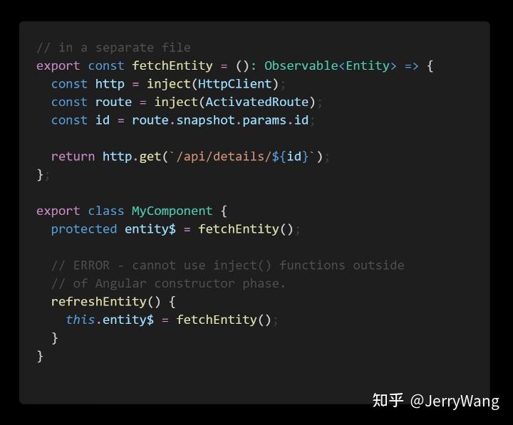Angular 14 inject 函数使用过程中的一些注意事项 - 知乎