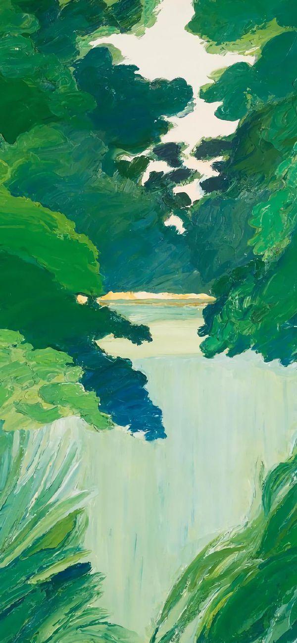 有哪些让你一眼万年的绿色系壁纸?(绿色壁纸大全图片清新自然)