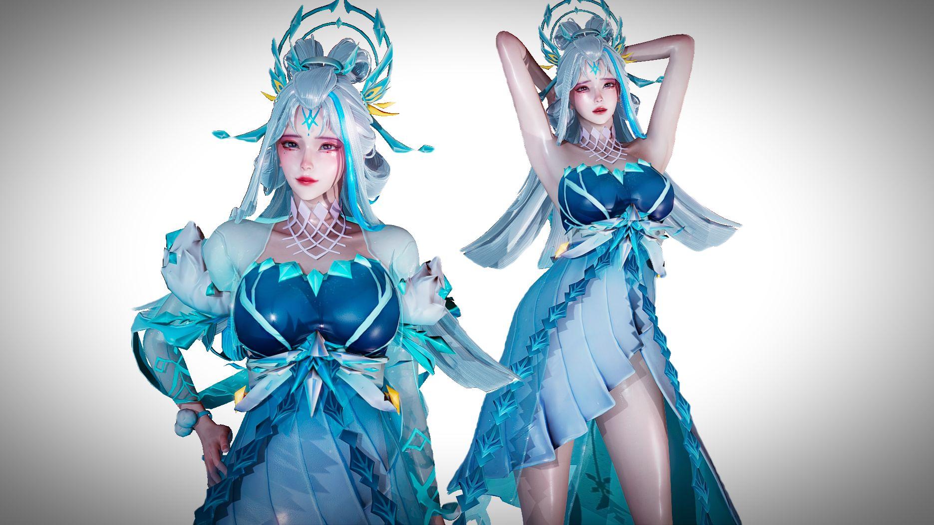 王者荣耀 露娜-霜月吟