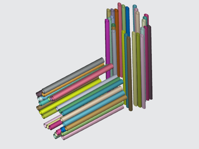 中心体的两个中心粒的排布到底是十字形t字形还是l字形