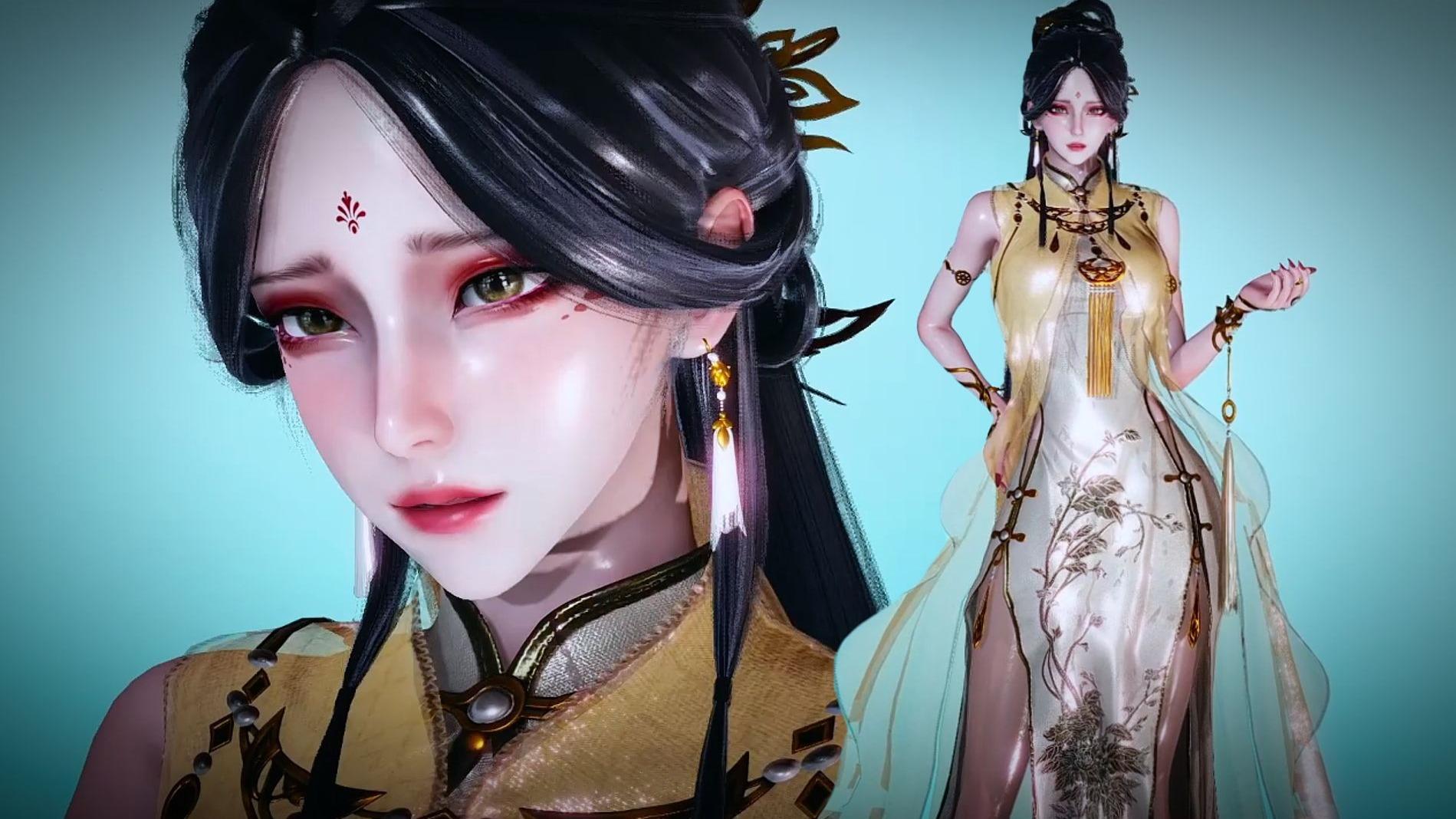 剑网三-月轻语，hs2人物卡