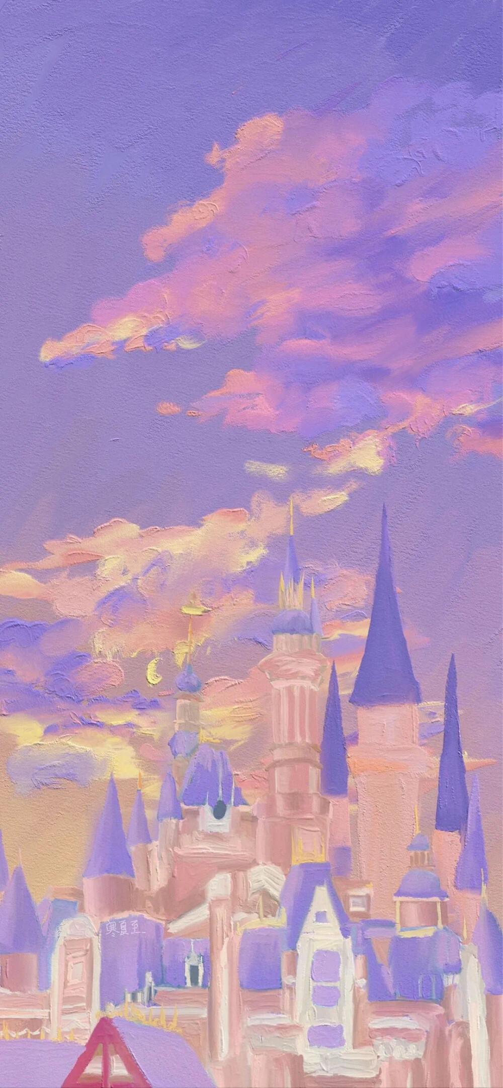 有没有你舍不得丢弃的紫色系壁纸