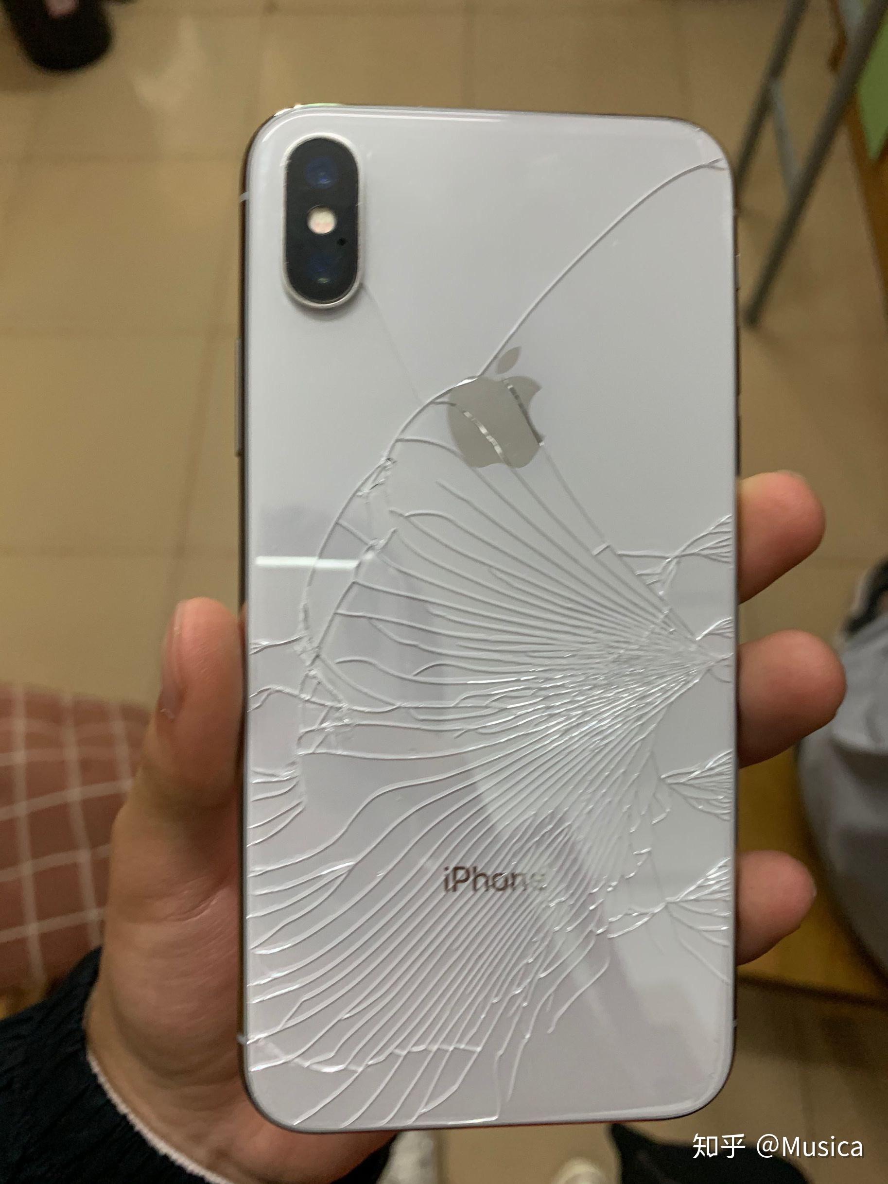 iphonex的后玻璃真的那么脆弱吗,裸机一摔就碎? - 知乎