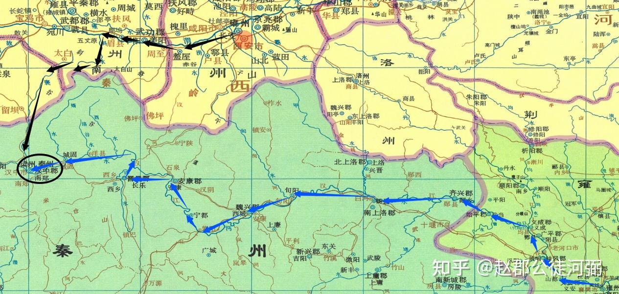 从疆域图上看,梁朝的西线已经位于商洛,和长安只有一步之遥,为什么梁武帝在这个方向上都没做过一次尝试呢? - 知乎