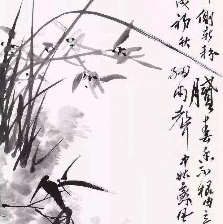 这位老先生的兰竹气韵生动，不能不看！ - 知乎