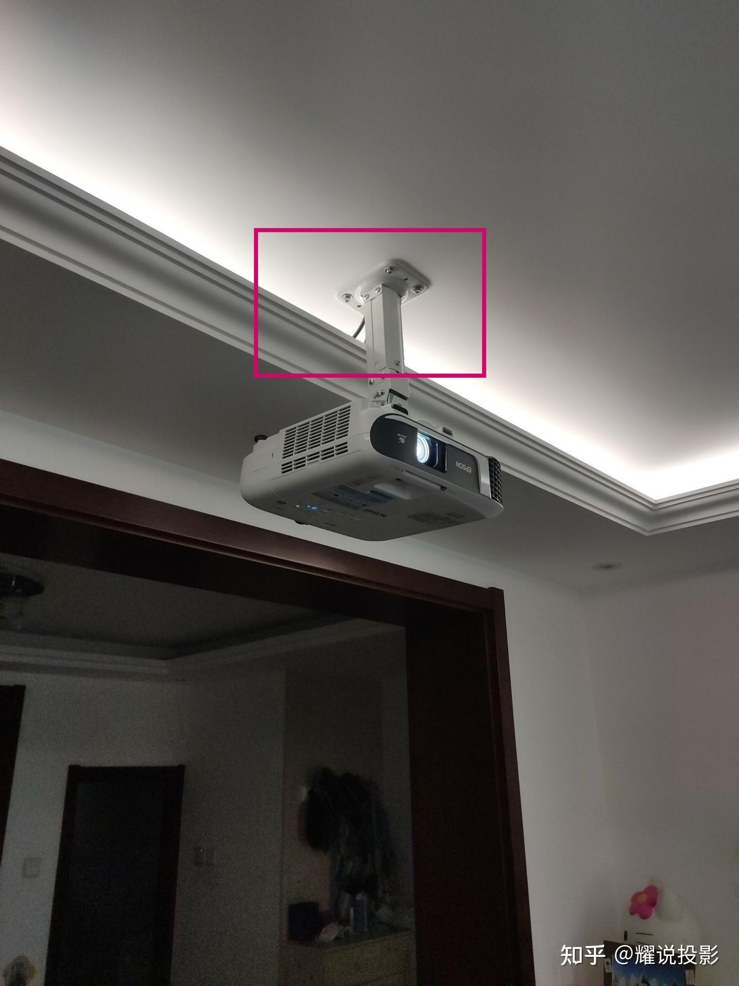 想装投影仪,但是天花板没有预留插座怎么解决? - 知乎
