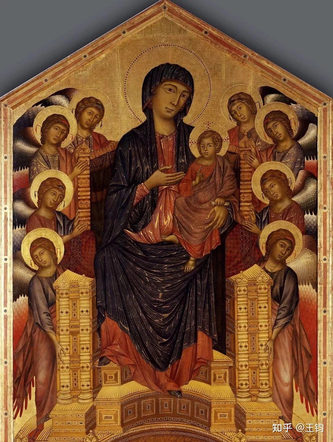 文艺复兴美术三杰的作品多数依然是宗教画为什么还能提现人文主义精神