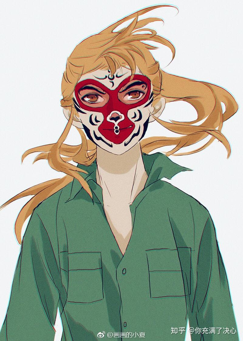 可以给我几个一人之下里的王震球的高清图片吗最好是带上神格面具后的