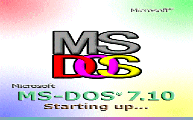 22 能成为最经典的 ms-dos?