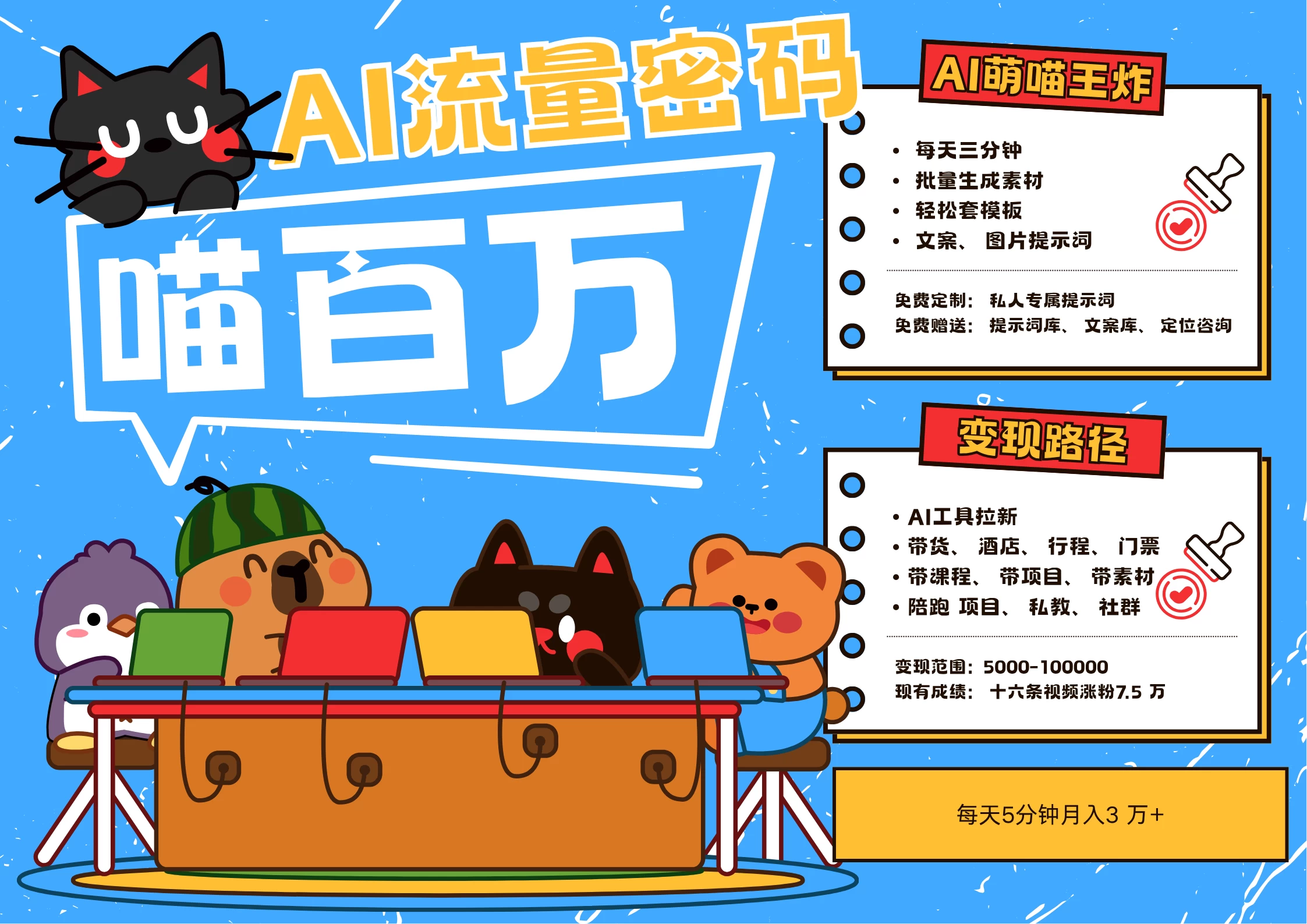 宠物+旅行2025最火流量密码 轻松用AI宠物做文旅账号 可带货，带酒店，可以带行程，旅行社 小白三分钟学会 N种变现渠道 月入五位数 管道收益-俊享空间 | 一站式免费资源社区 - 海量软件 / 源码 / 项目 / 壁纸 / 游戏等免费获取