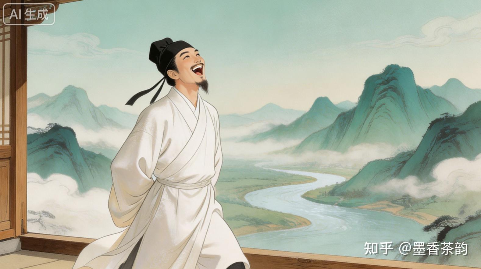 “如何理解李白《庐山谣寄卢侍御虚舟》中‘我本楚狂人,凤歌笑孔丘’的狂放与超脱?”? - 知乎