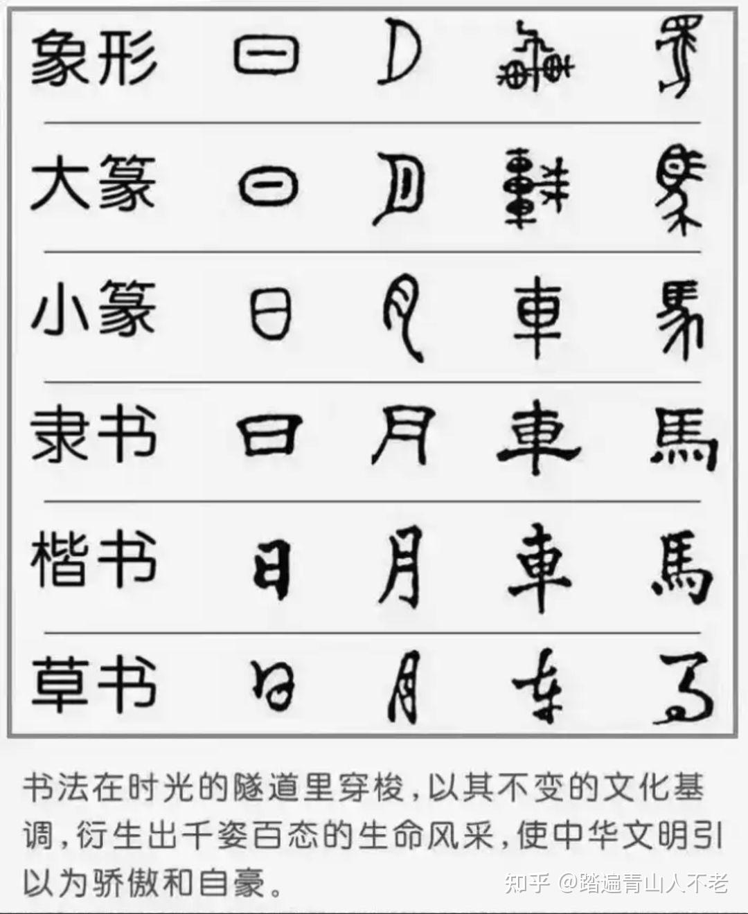 你知道中国书法篆书的分类吗? - 知乎