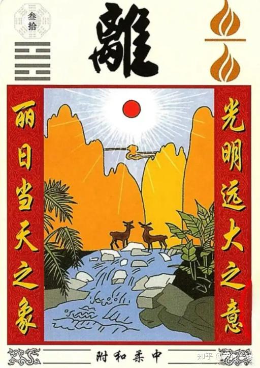 《易经》第30卦 离为火䷝,柔顺中正 - 知乎