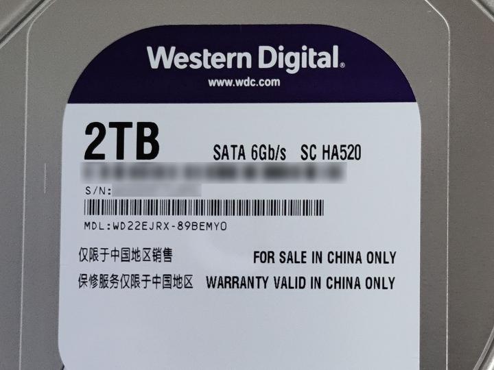 硬盘评测】西数新款CMR单碟2T硬盘WD22EJRX测试- 知乎