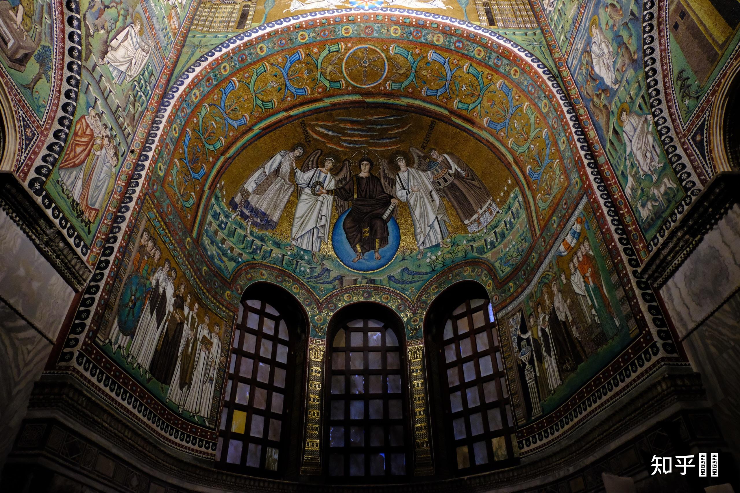 查士丁尼大帝及其随从镶嵌画中的随从都是谁? - 知乎