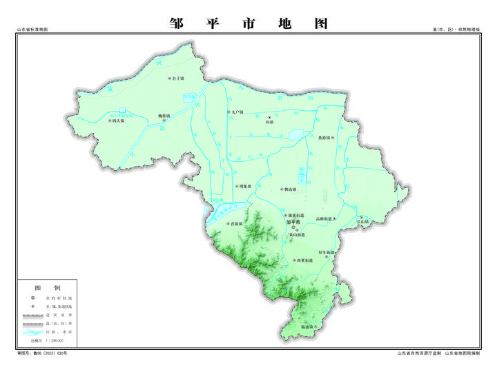 邹平县码头镇地图图片