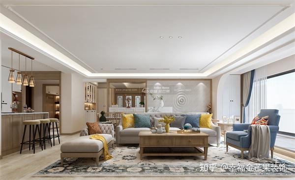 【幸福金芒果】艺术家园230㎡ 美式风格|,成就舒适与自由! - 知乎