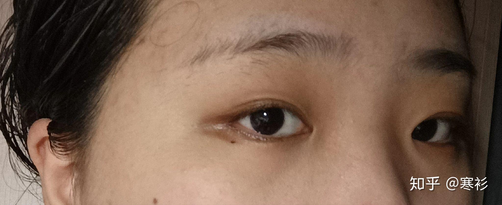 知乎有妹有同眼尾沟深长的妹子鸭感觉眼妆好难画想问问有类似情况的