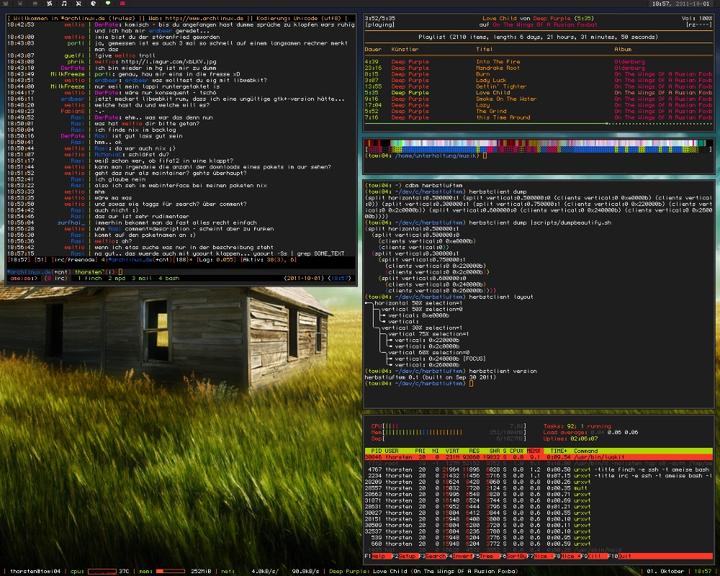 为什么 Vim 爱好者喜欢 Herbstluftwm Linux 窗口管理器 - 知乎