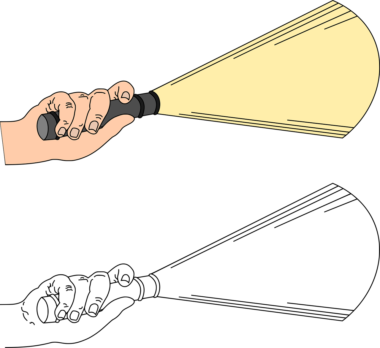 5. 专业探照手电筒