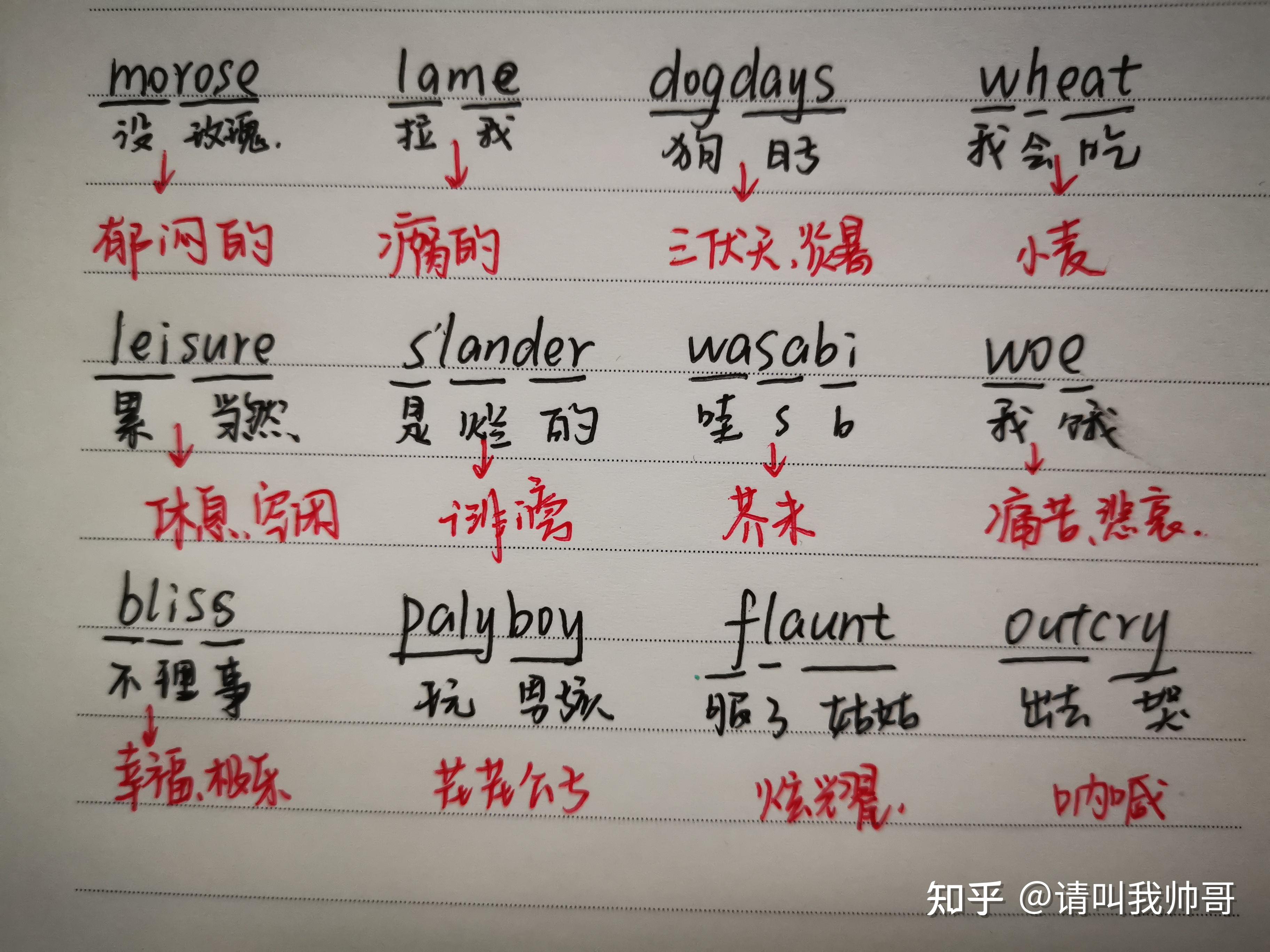 高中生如何正确高效的背单词? - 知乎