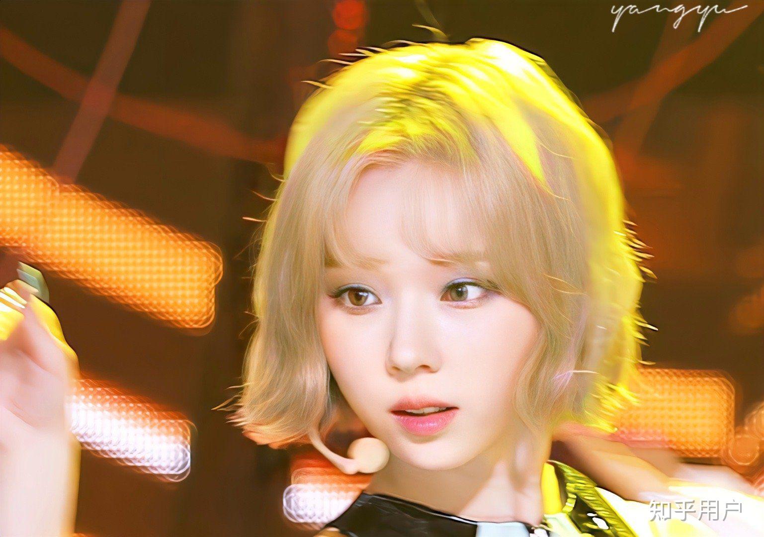 girls回归,金玟庭是不是微调了,怎么同是金发这次回归比出道美好多?