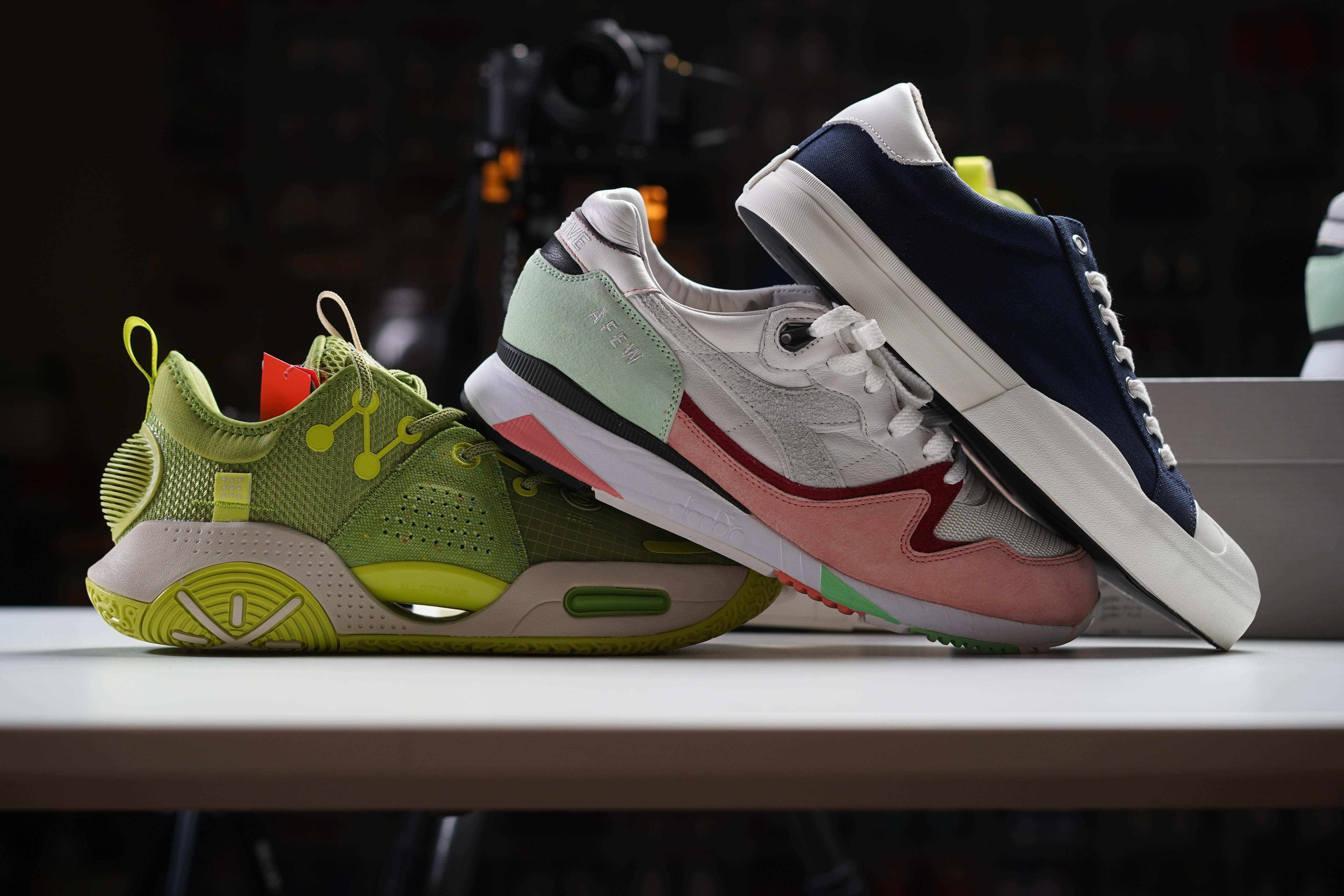 李宁韦德之道全城9芒种配色roaringwild帆布鞋diadora