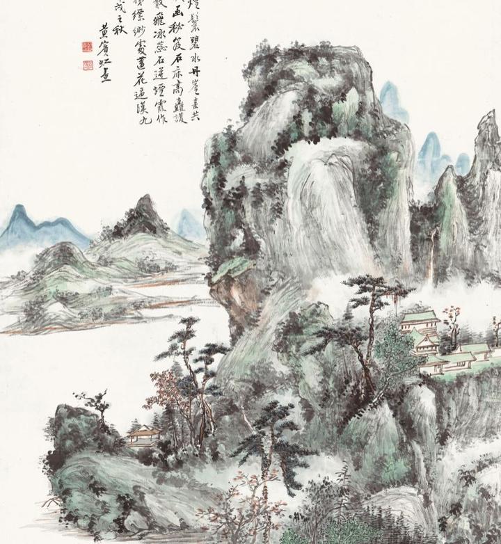黄宾虹山水画合集 高分辨率国画图片 - 知乎