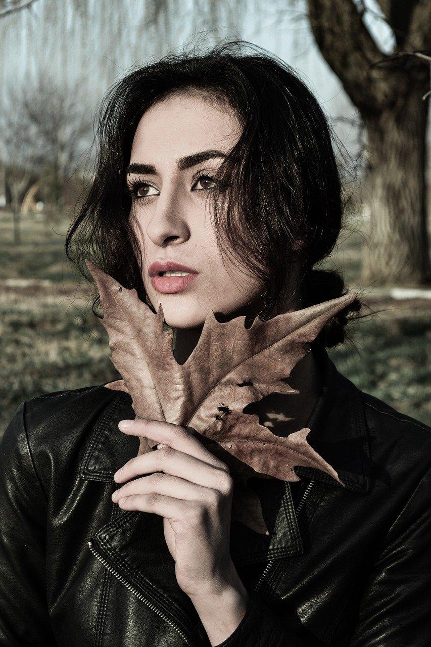 善良女孩的微笑