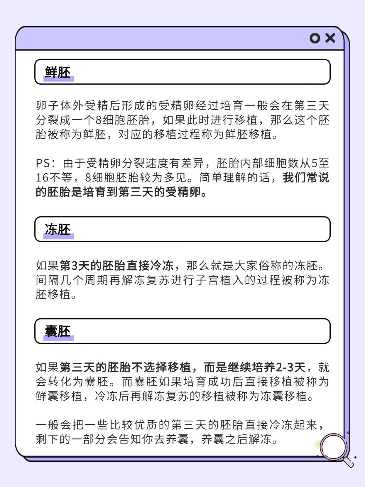 试管婴儿鲜胚囊胚冻胚移植那个成功率最高