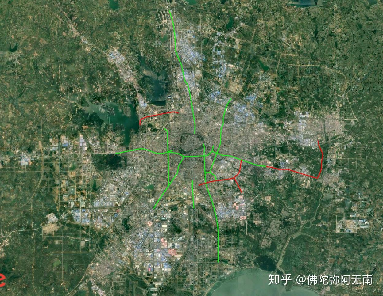 合肥高架桥路线图图片