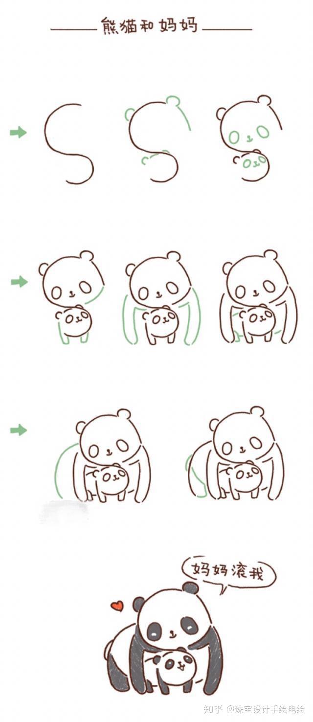 简笔画教程|只需简单几步，轻松画出可爱卡通人物 - 知乎