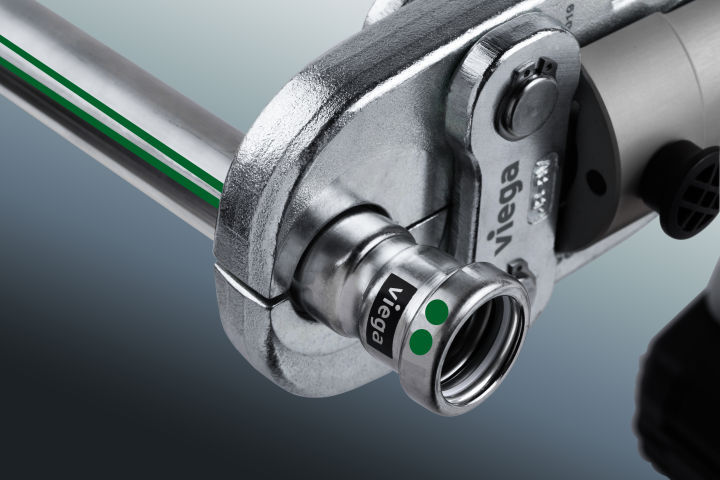 不锈钢管件使用卡压式连接有什么好处?