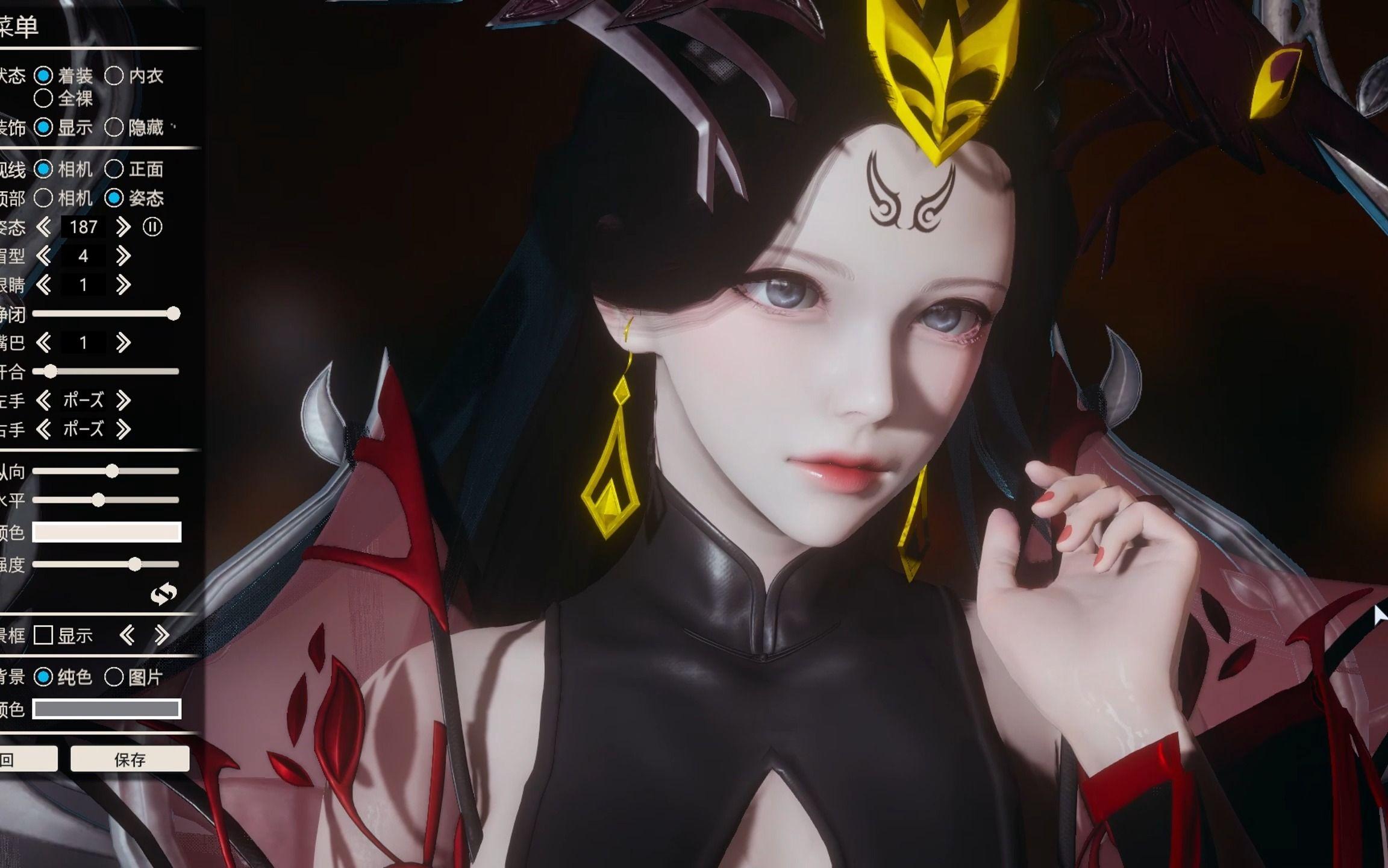 完美世界-黑暗柳神 hs2人物卡