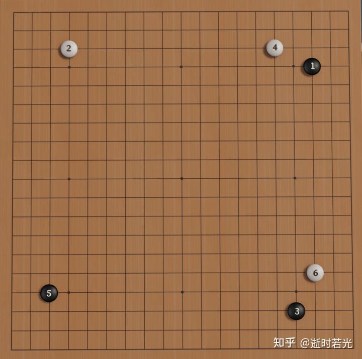 为什么有人第4手会去着急挂角让秀策流得以成立白棋不能先占角吗