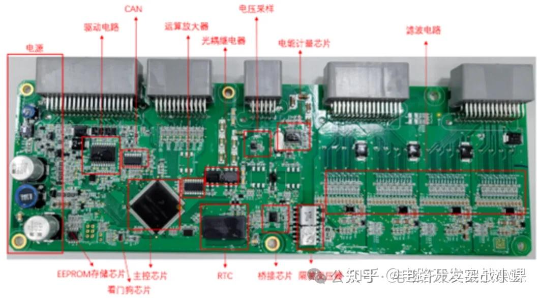 电动汽车BMS控制电路板拆解(1) - 知乎