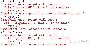 Python 中sum()函数用法 - 知乎